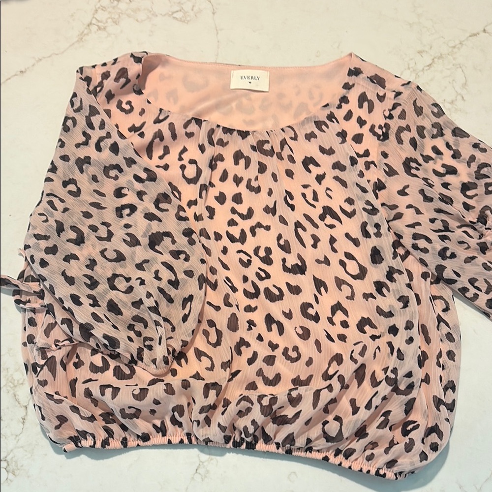 Everly sheer top